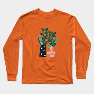 Two happy plants Long Sleeve T-Shirt